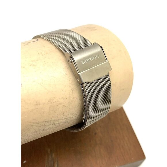 Bering Women's Watch 13436-369 Quartz Gray Dial Rose Gold Stainless Stee… - Picture 10 of 14